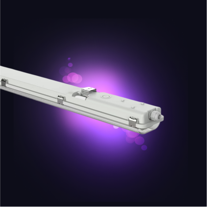 VODOZASTITNA SVETILJKA 2X1.2M IP65 SPREMNA ZA LED FLUXRAM