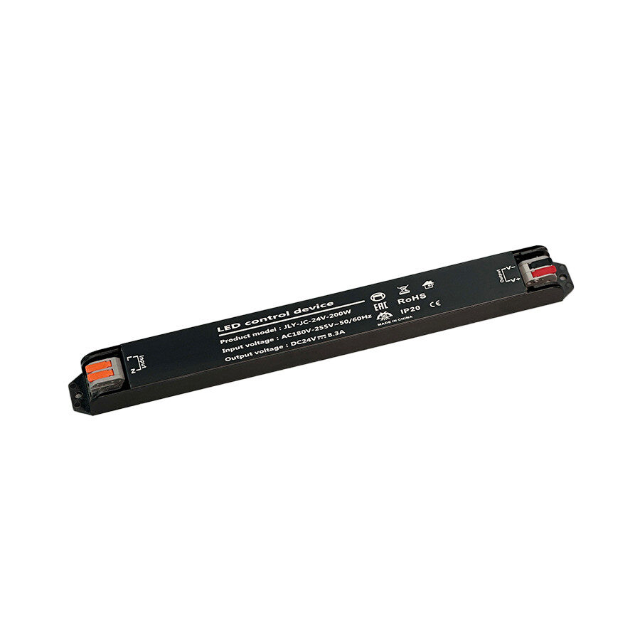 Transformator E-Light SL-200W 24V slim