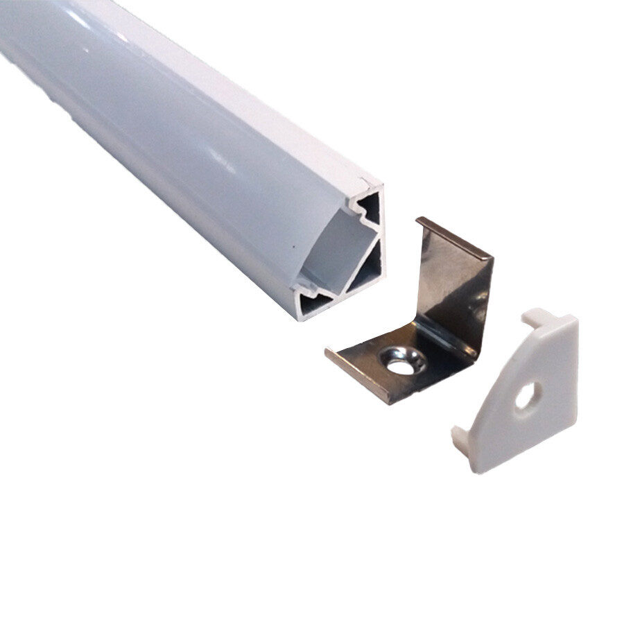 ALU profil ugaoni ML-1919 2m crni