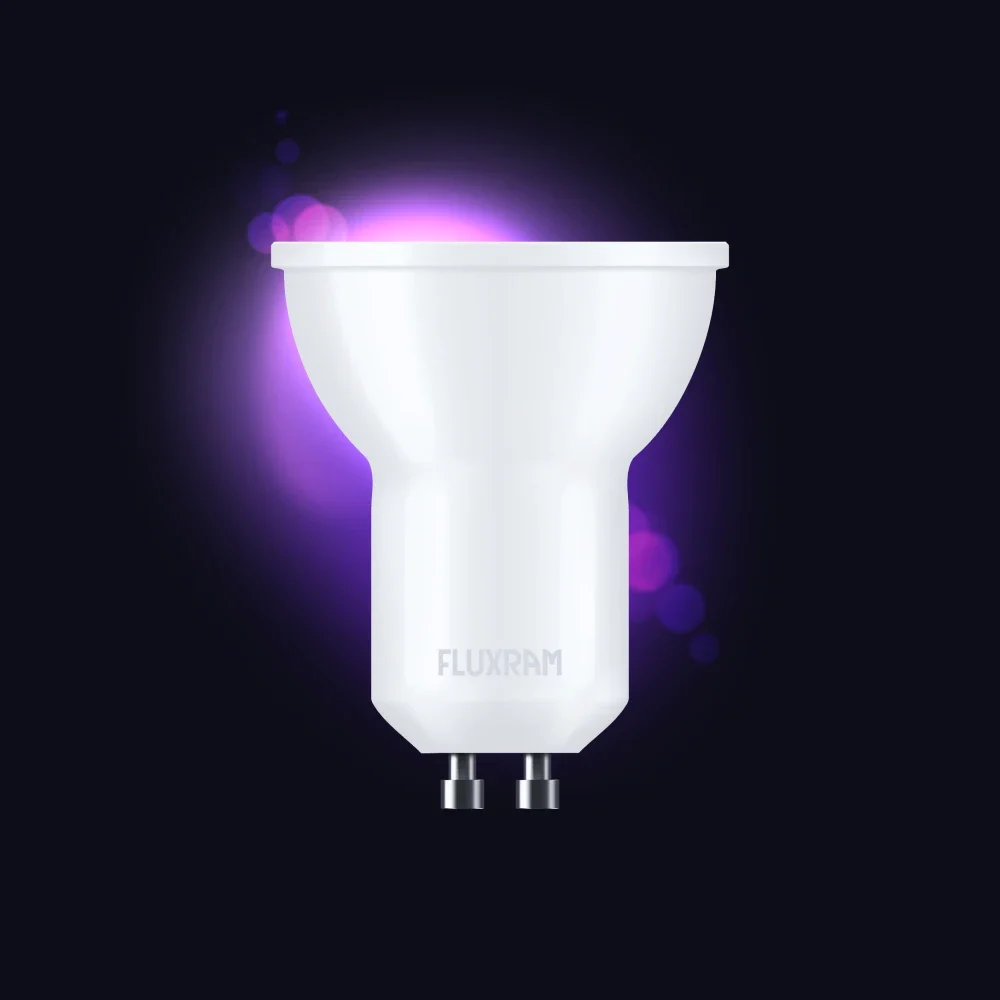 LED  SIJALICA  GU10    4.9W   3000K       FLUXRAM