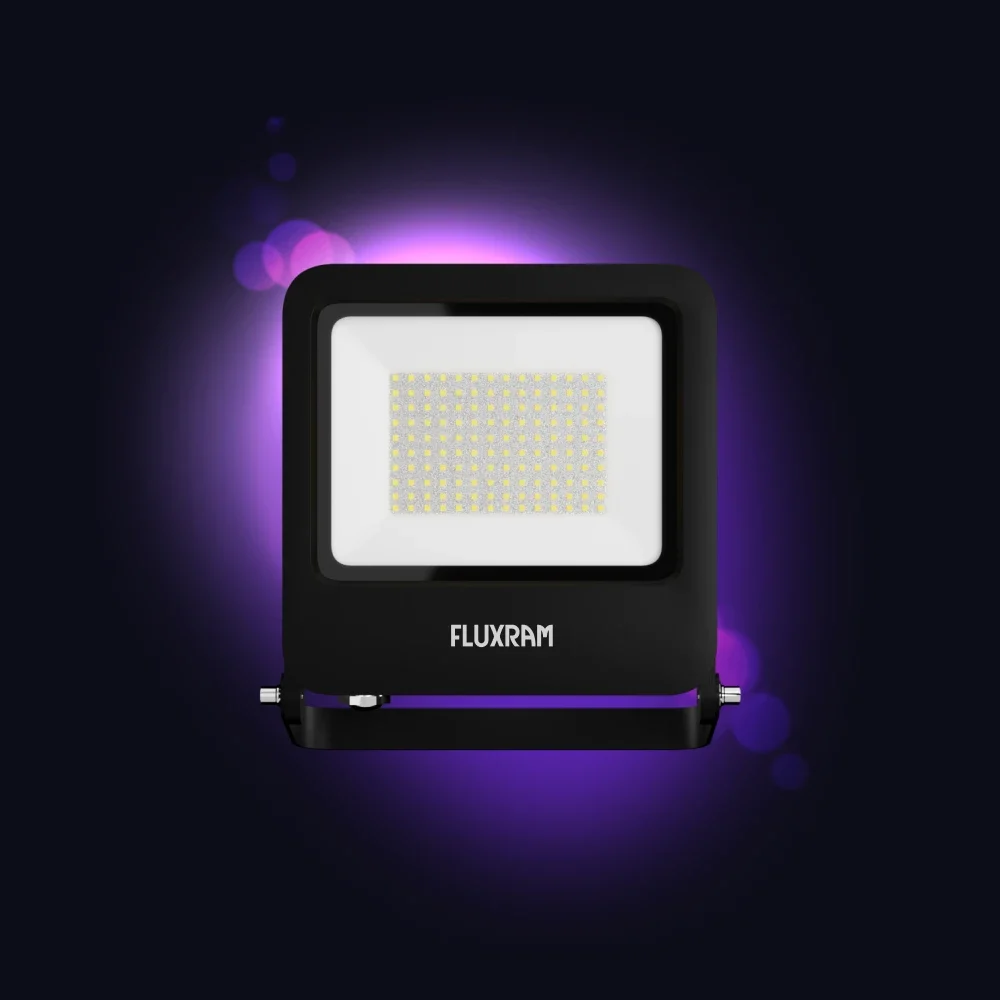 LED REFLEKTOR 100W 6000K   8000lm IP65 FLUXRAM - WISE