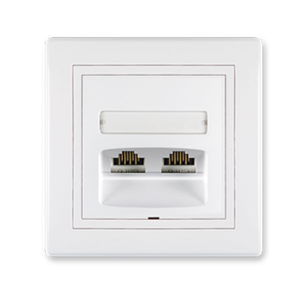 PRESTIGE RACUNARSKA RJ-45, CAT6, 2 IZLAZA bijela (615.00)