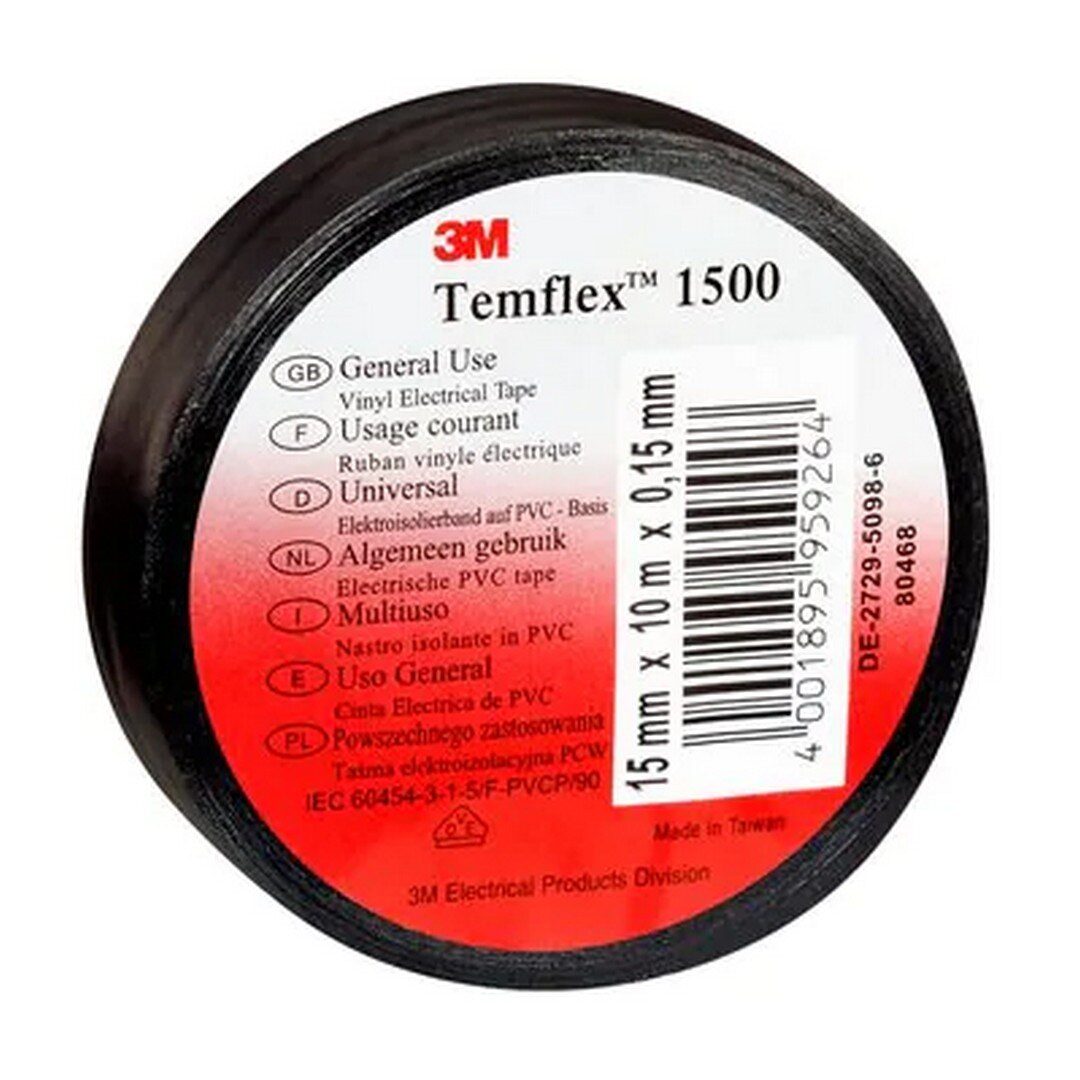 IZOLIR TRAKA 3M TEMFLEX-19*29 CRNA (263842)