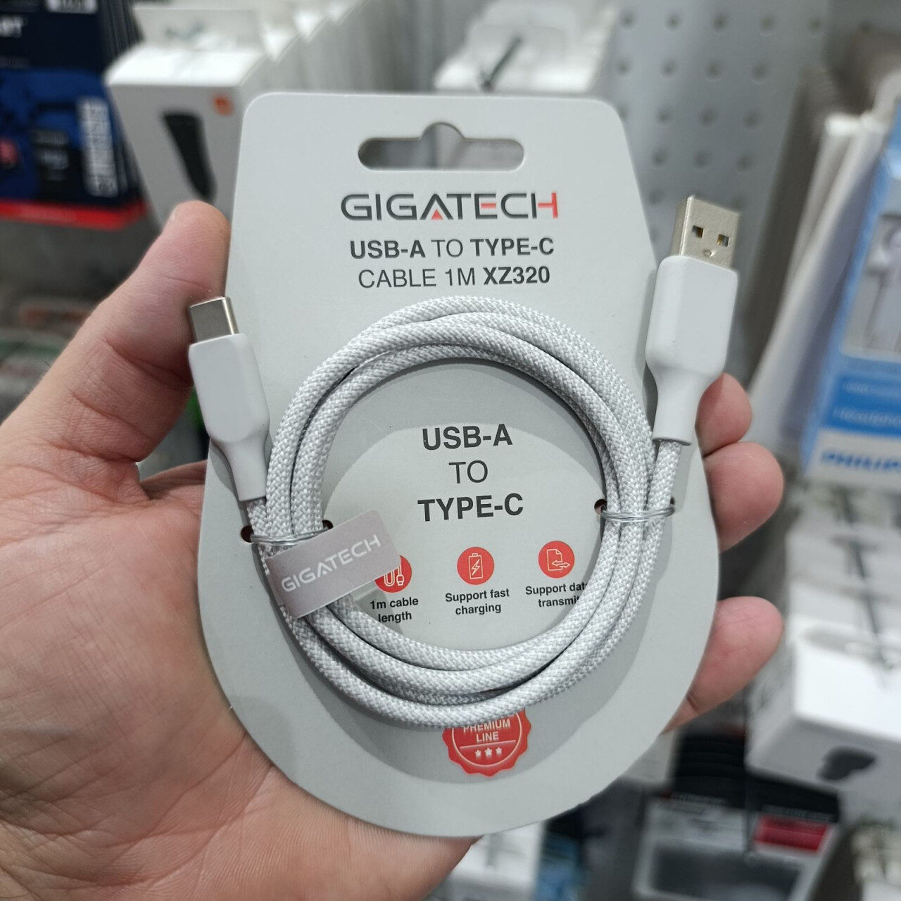 USB na C kabel Gigatech XZ320 1m
