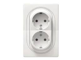 PRESTIGE PRIKLJUCNICA PVC DUPLA bijela (604.009)