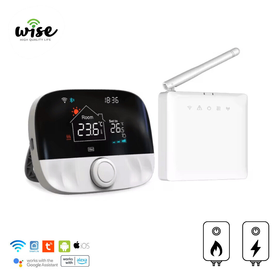 WISE Smart termostat WTED1 dvodelni
